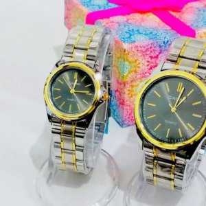 Caomi Silver & Gold Couple watches