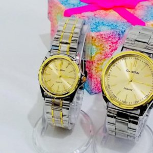 Caomi Silver & Gold Couple watch