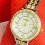 Fossil Gold & Silver Ladies Watch