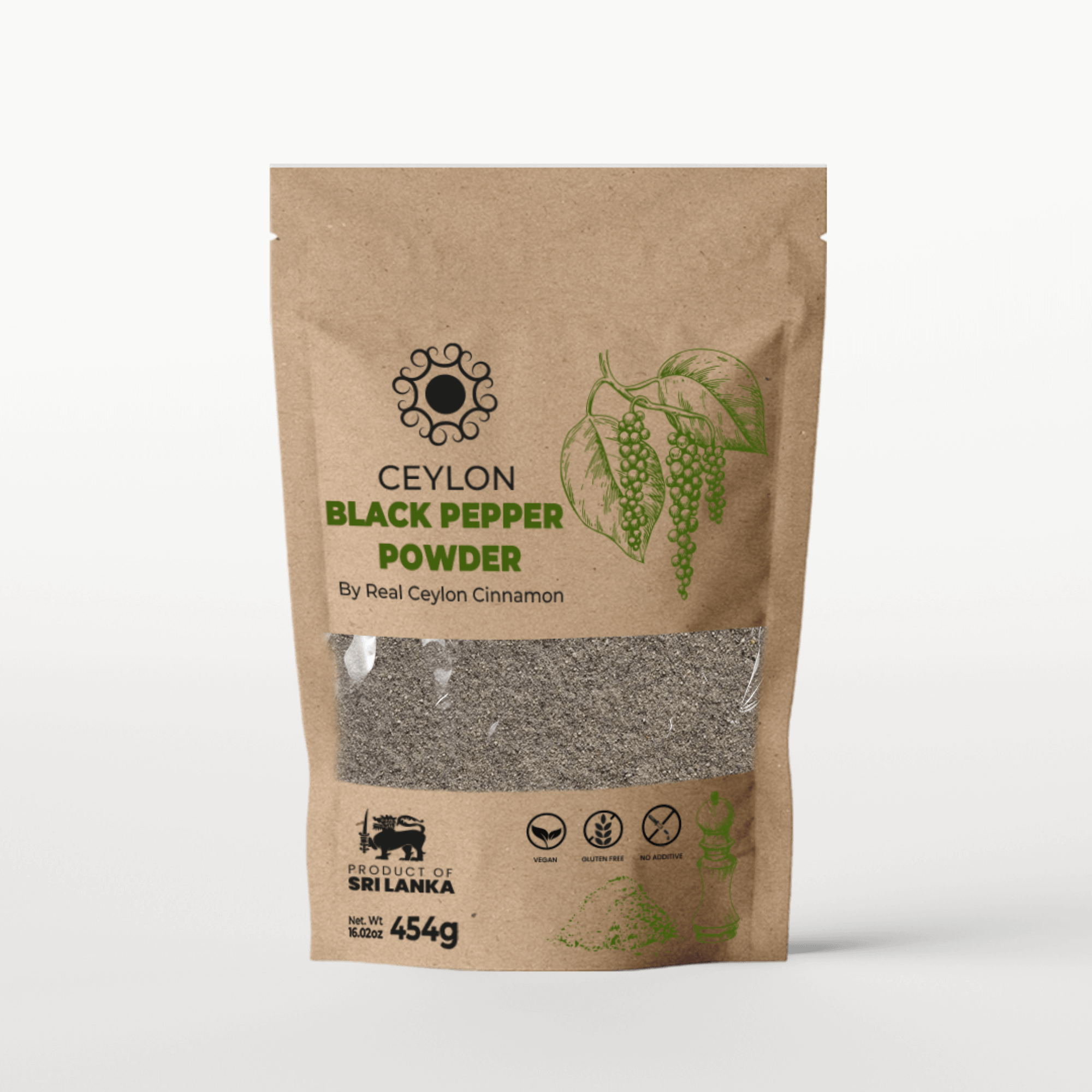 Black pepper powder 454g